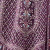 Purple Elegance Royale Lehenga
